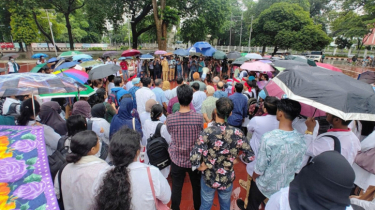 এবার শিক্ষার্থীদের পক্ষে মাঠে নামলেন চিকিৎসকরা