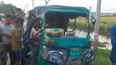 সুনামগঞ্জে ট্রাক-অটোরিকশার সংঘর্ষে যুবক নিহত