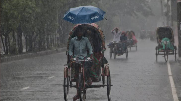 দেশের তিন বিভাগে ভারী বৃষ্টির পূর্বাভাস